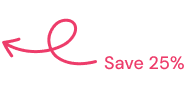 Save 25%